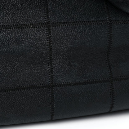 Chanel Caviar Square Stitched Tote Black 17 of 23