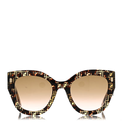 Fendi Acetate FF 53mm Sunglasses 0435/S Tortoise 2 of 7