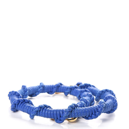 Loewe Calfskin Braided Shoulder Strap Royal Blue 2 of 2