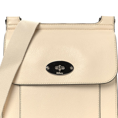 Mulberry Grain Calfskin Small New Antony Messenger Crossbody Eggshell 9 of 12