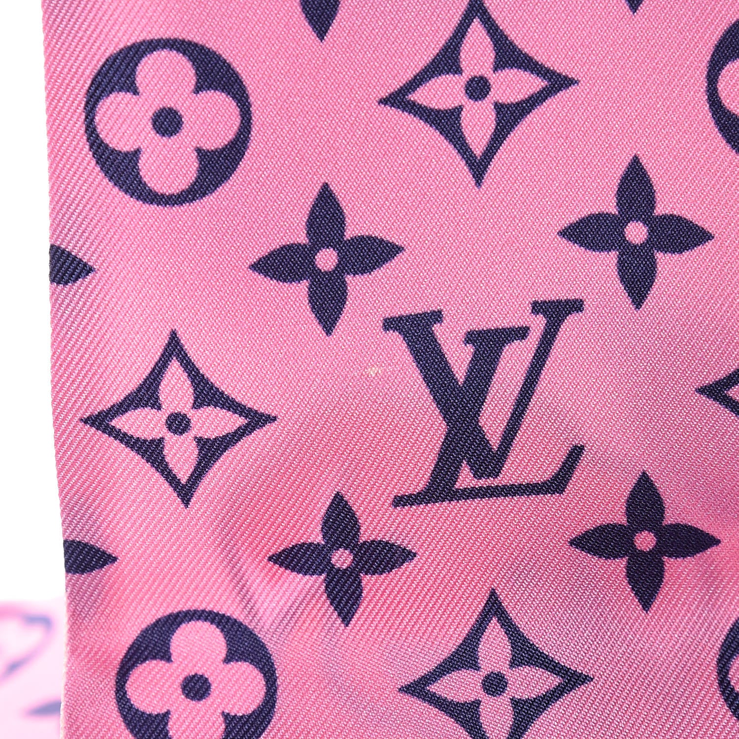 Louis Vuitton Silk Monogram Superstition Bandeau Rose 5 of 7