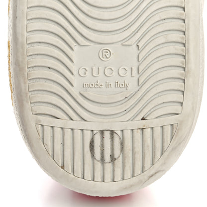 Gucci X SEGA Calfskin Ayers Web Guccy Womens Ace Sneakers 39.5 White 8 of 11