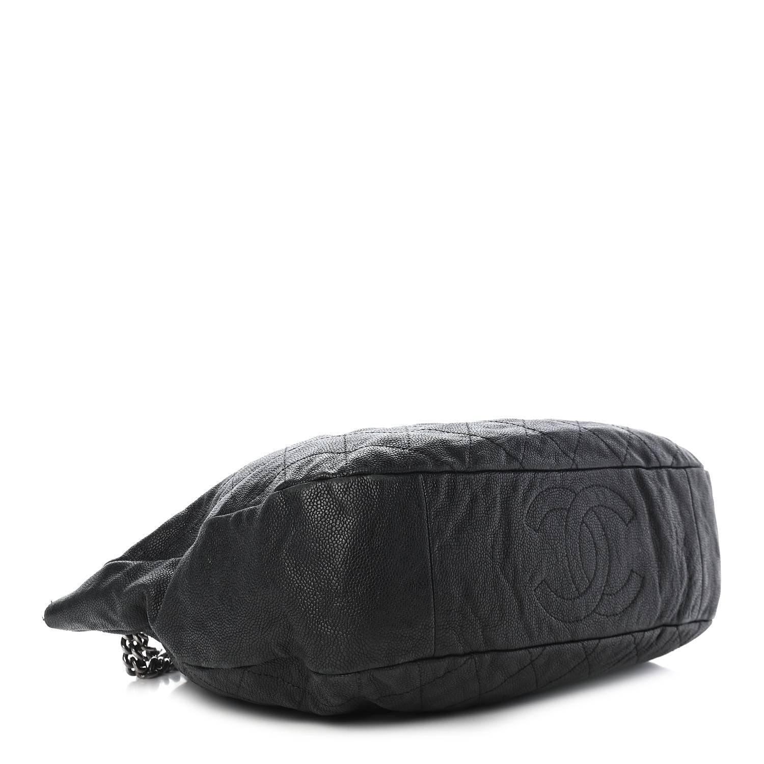 Chanel Caviar Quilted Simply CC Hobo Black 4 of 10