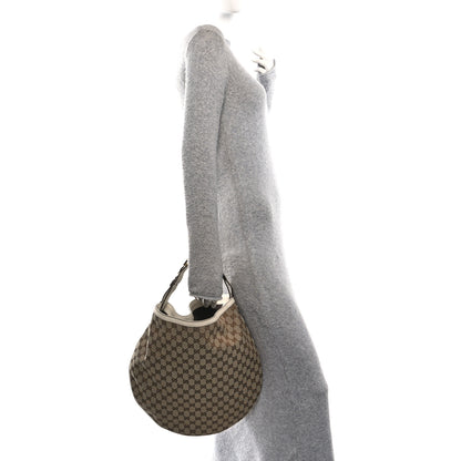 Gucci Monogram Large Wave Hobo Off White 2 of 10