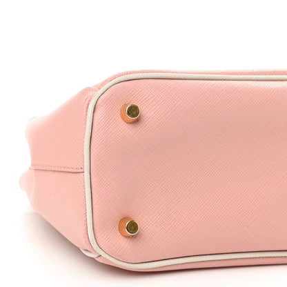 Prada Saffiano Small Tote Pink 11 of 16