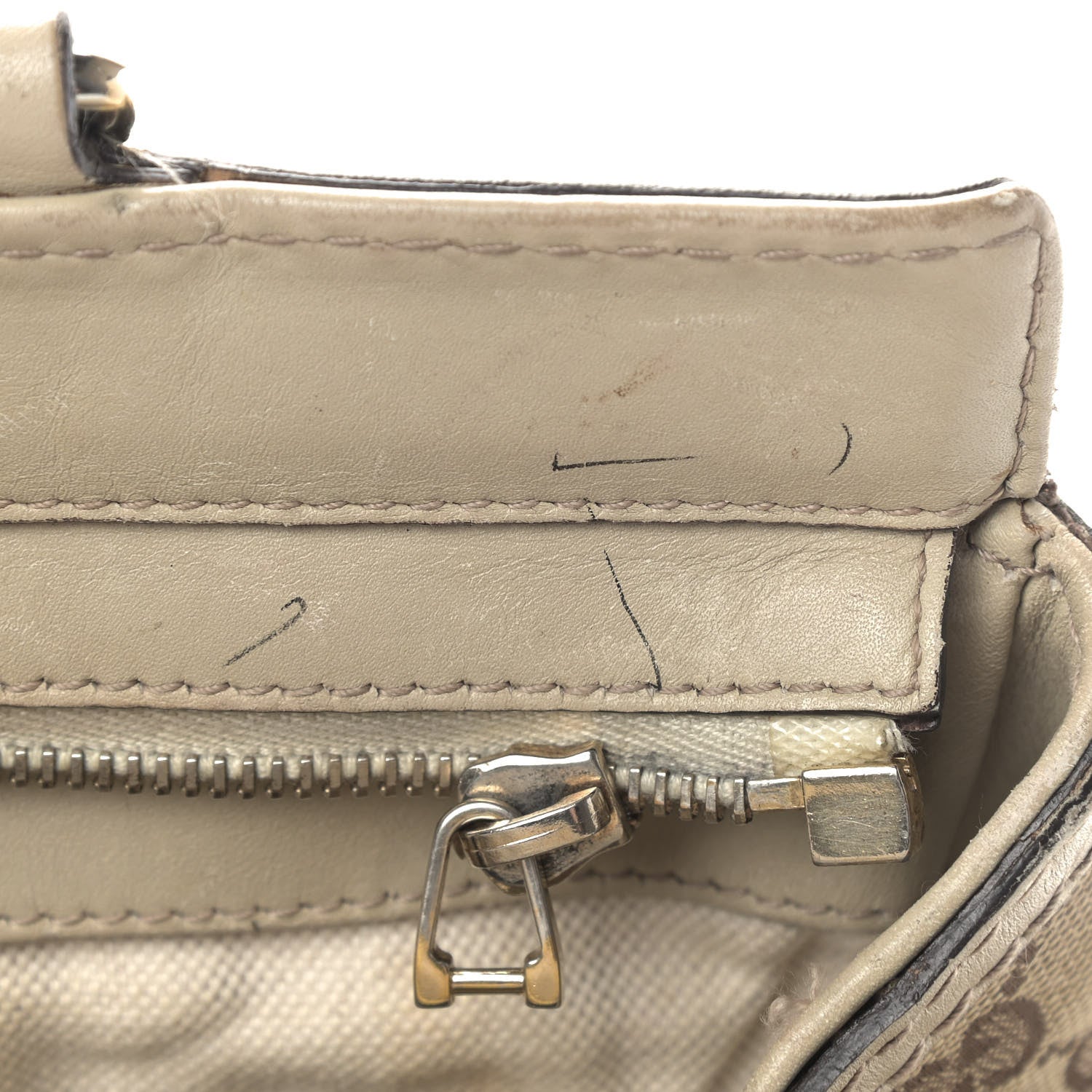 Gucci Monogram Medium Mayfair Tote Off White 12 of 18