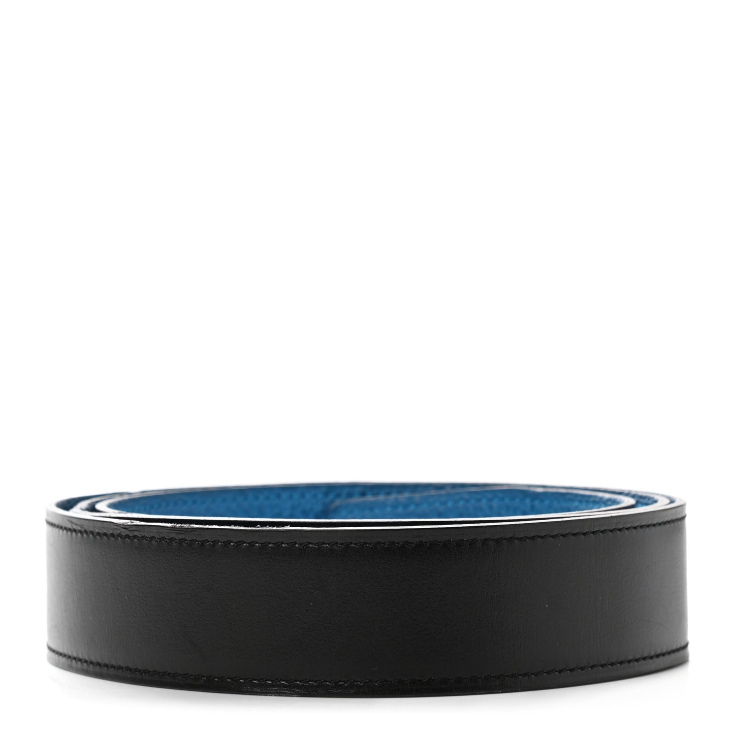 Box Togo 32mm Belt Strap 100 Black Bleu Zanzibar