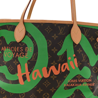 Louis Vuitton Monogram Tahitienne Hawaii Neverfull MM 10 of 12