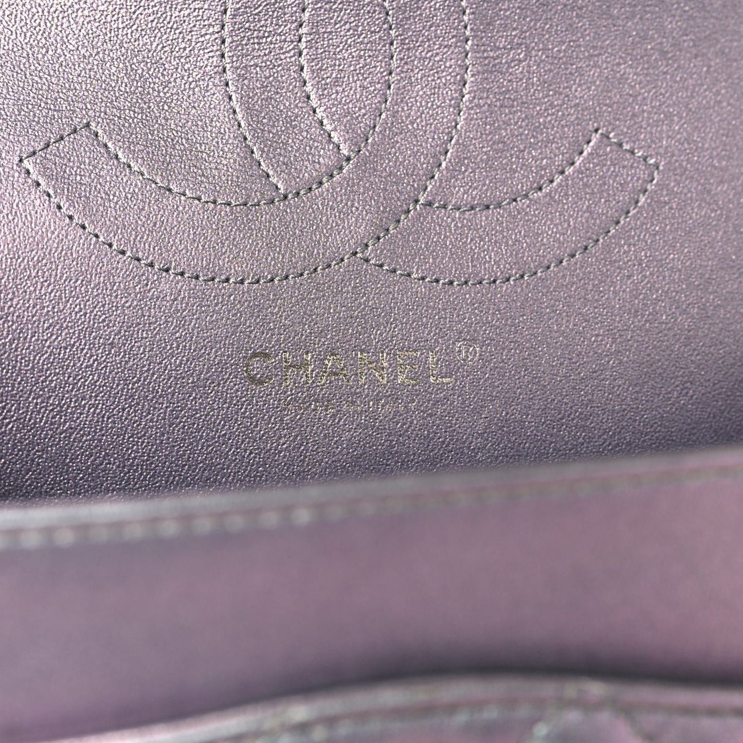 Iridescent Lambskin Quilted 2.55 Reissue 226 Flap Light Purple