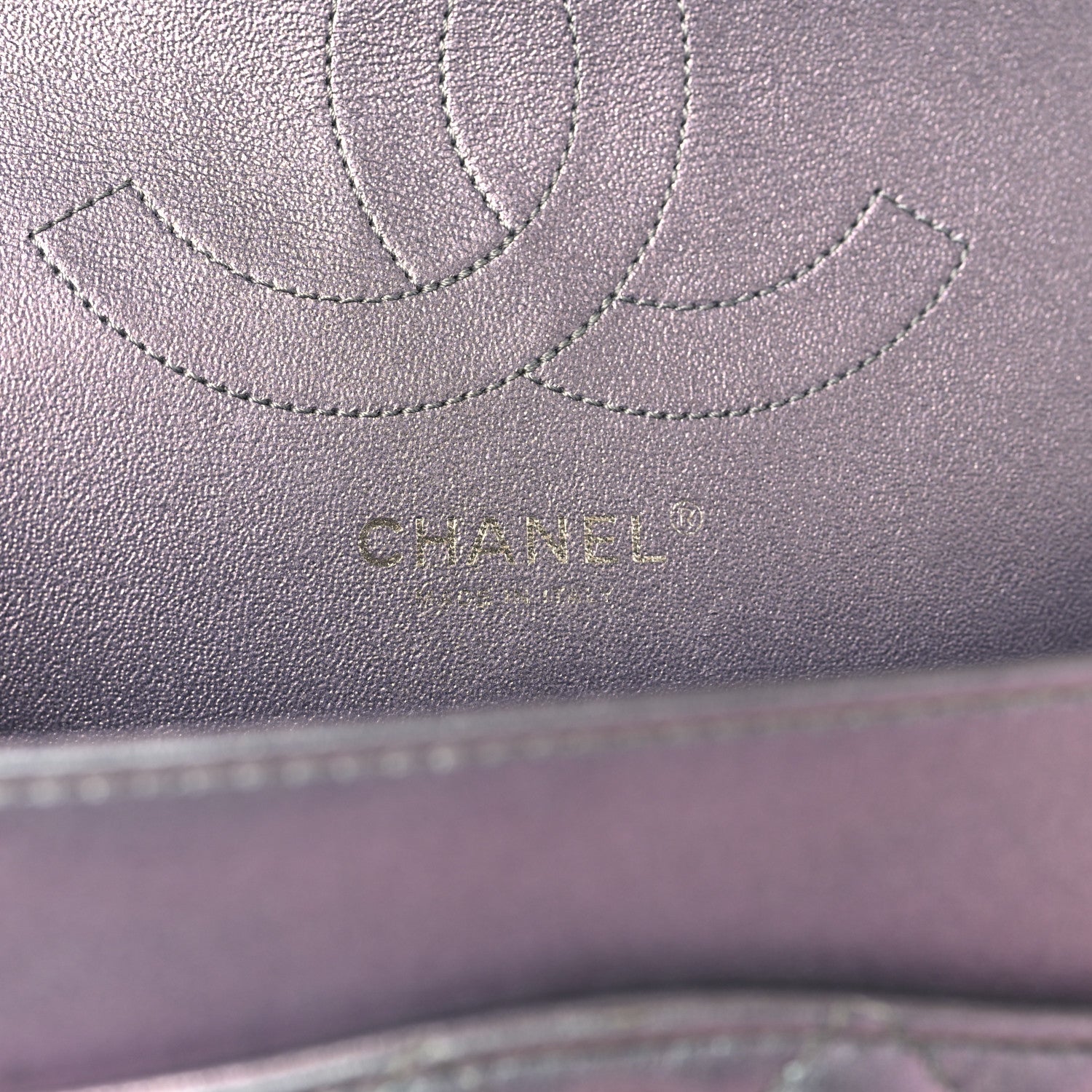 Chanel Iridescent Lambskin Quilted 2.55 Reissue 226 Flap Light Purple 6 of 10