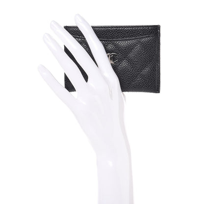 Chanel Caviar Quilted Card Holder Black 2 of 8