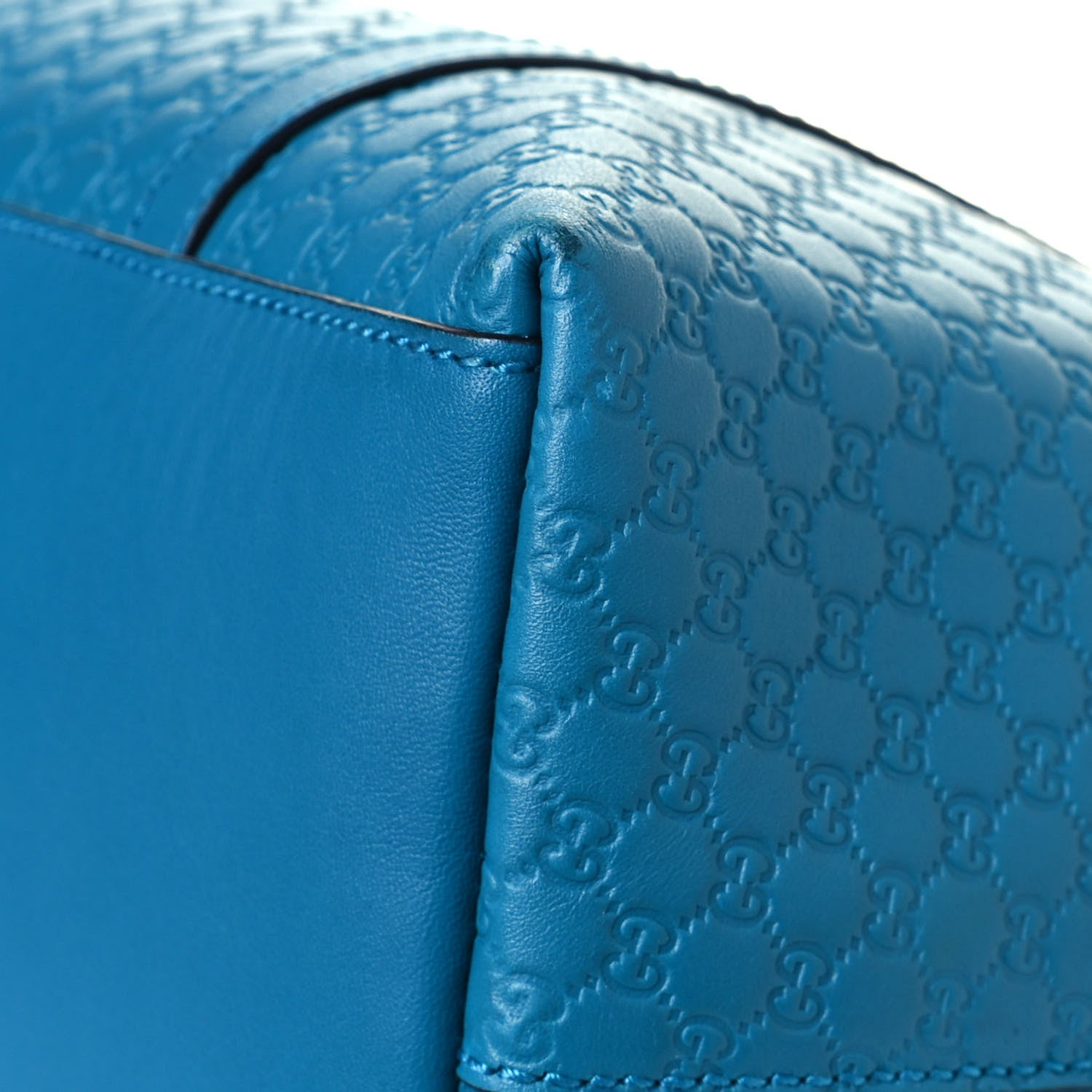 Gucci Soft Microguccissima Dome Satchel Deep Cobalt 13 of 15
