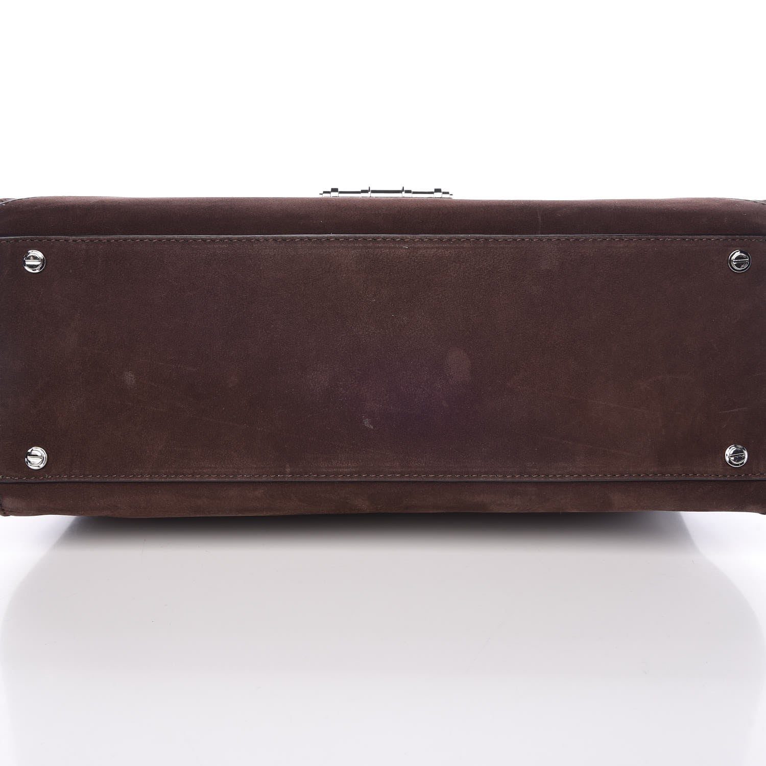 Givenchy Suede Medium Obsedia Satchel Brown 10 of 10