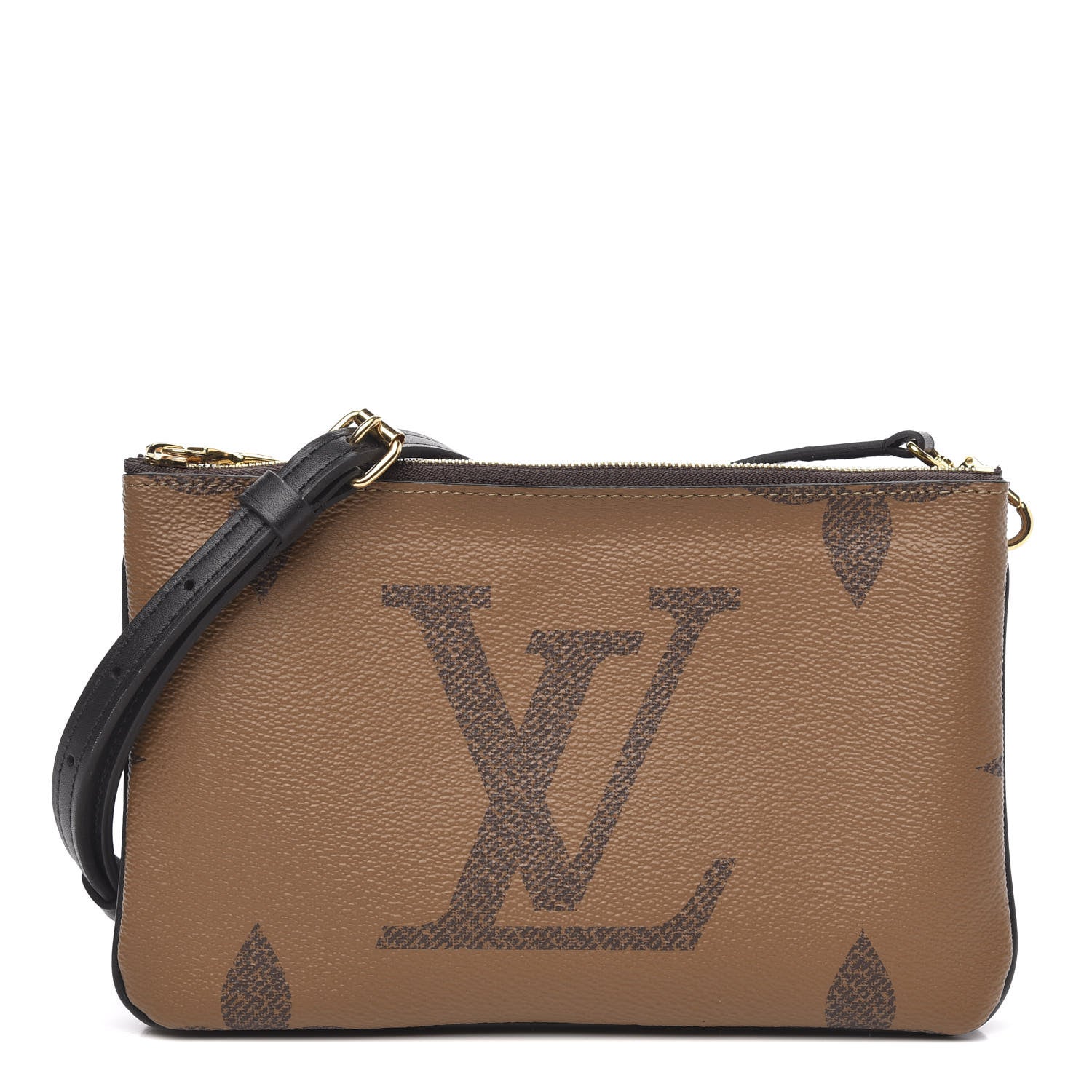 Louis Vuitton Reverse Monogram Giant Double Zip Pochette 1 of 11