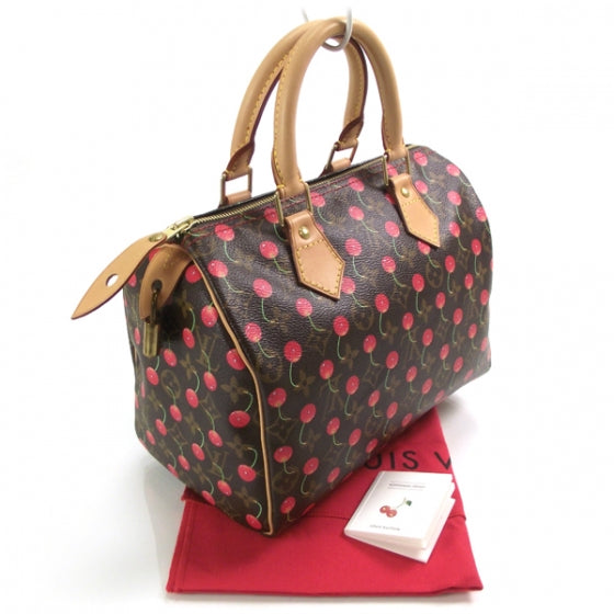 Monogram Cerises Speedy 25