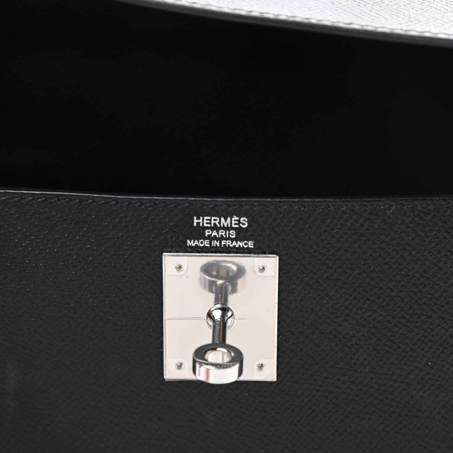 Hermes Epsom Kelly Sellier 28 Black 6 of 11