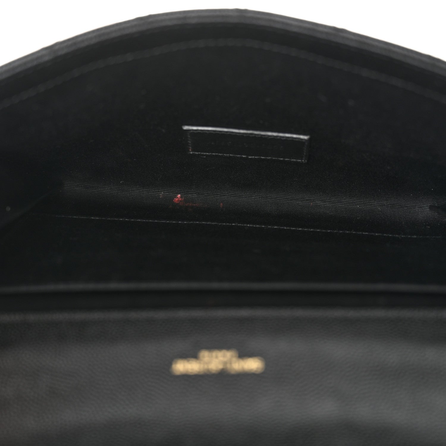 Saint Laurent Grain De Poudre Textured Mixed Matelasse Triquilt Monogram Clutch Black 5 of 14