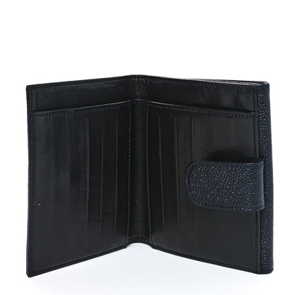 Chanel Caviar Timeless CC Compact French Wallet Black 5 of 9