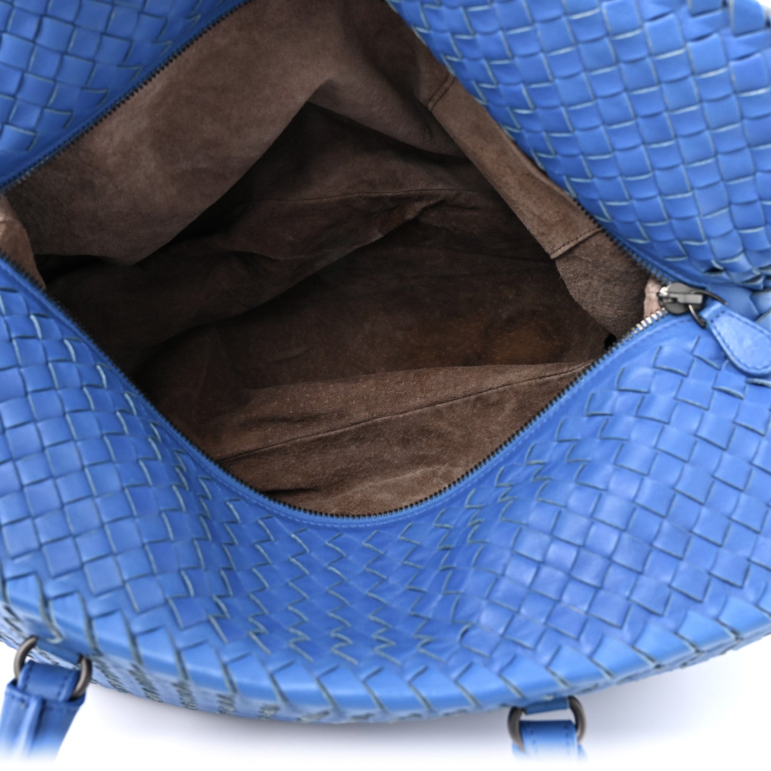 Bottega Veneta Nappa Intrecciato Brick Tote Celeste 5 of 14