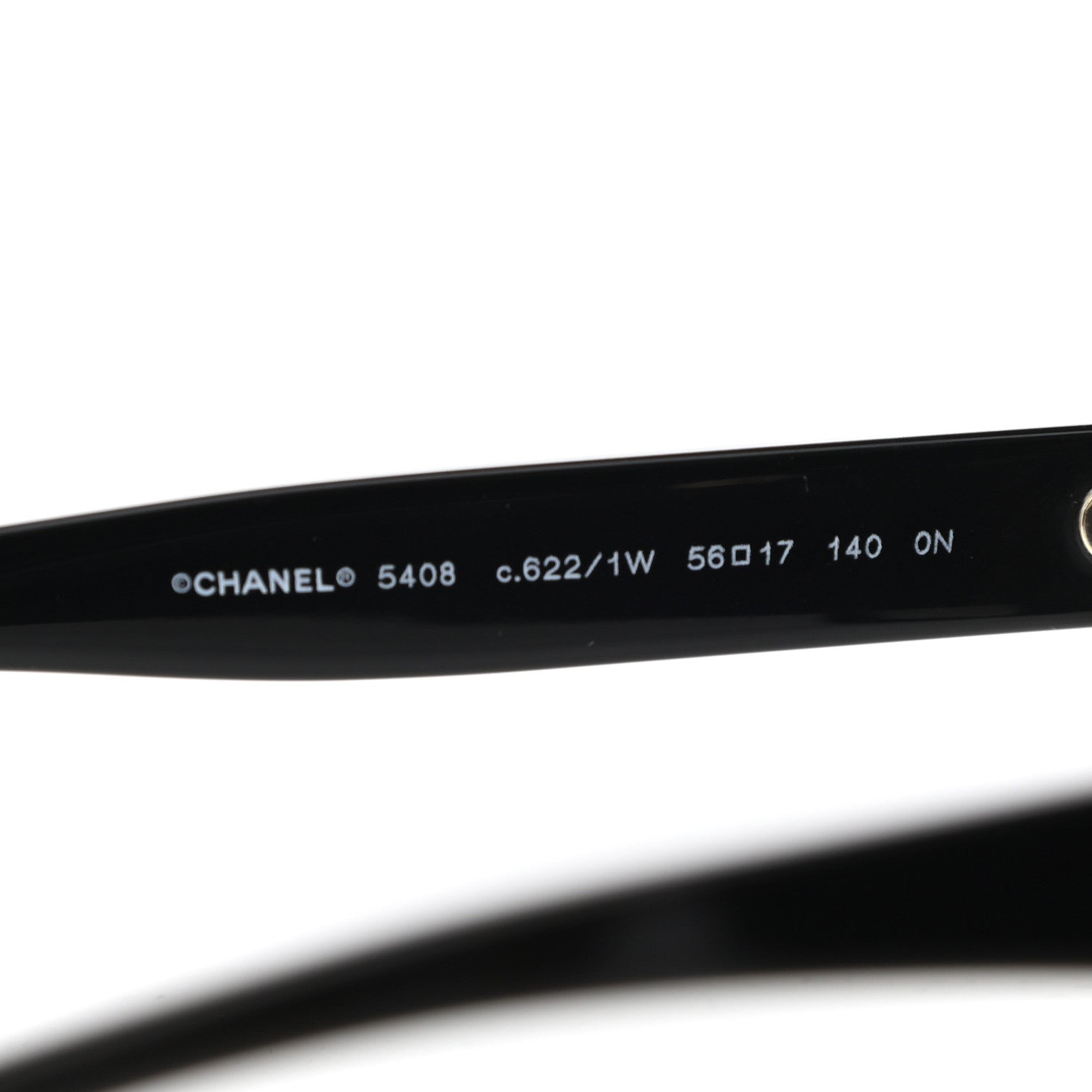 Chanel Acetate Square Eyeglasses 5408 Black 6 of 8