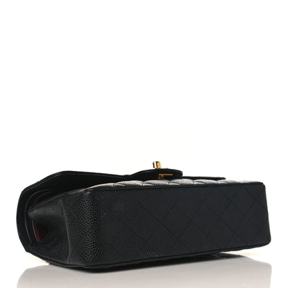 Chanel Caviar Quilted Small Double Flap Black 4 of 9