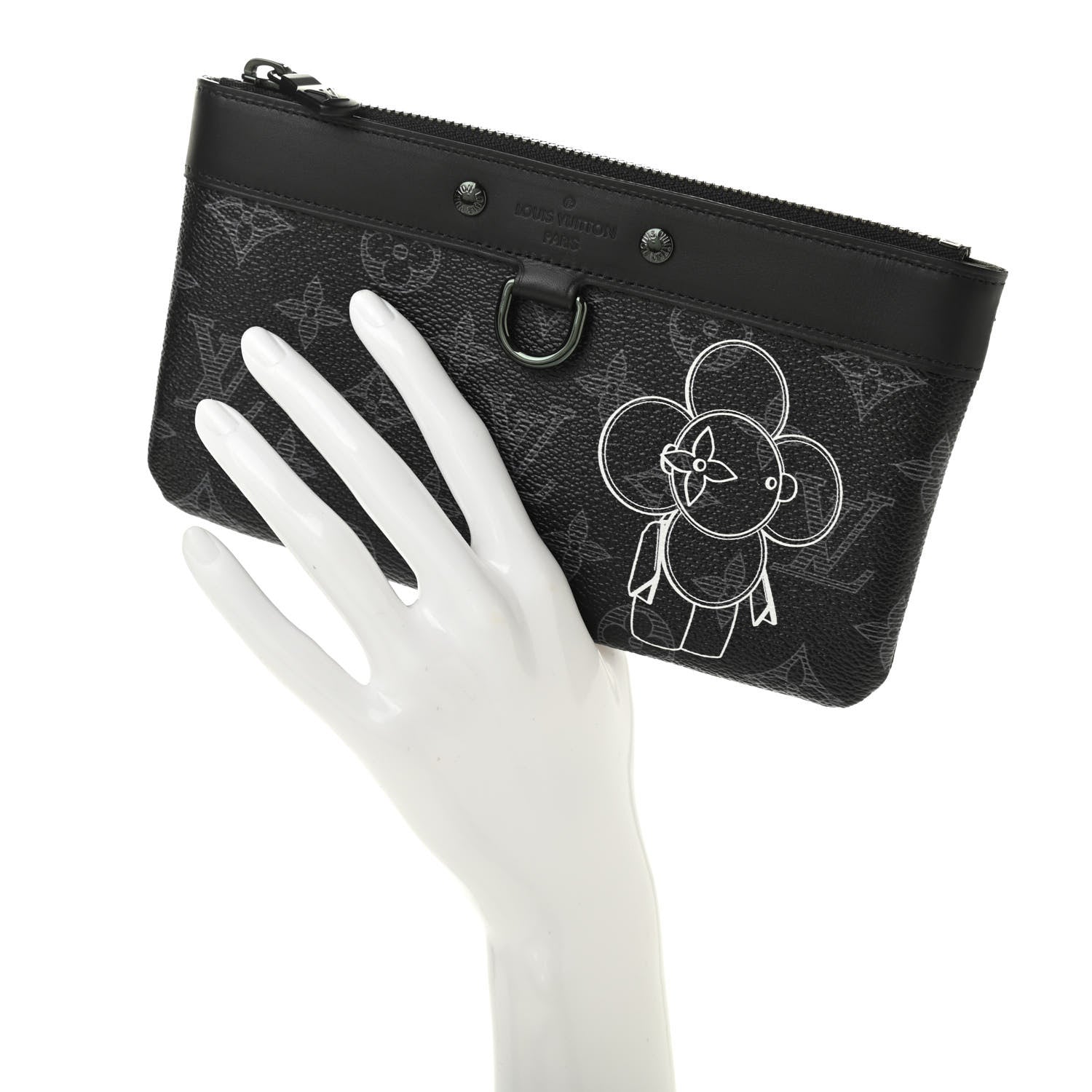 Louis Vuitton Monogram Eclipse Vivienne Pochette Apollo PM 2 of 8