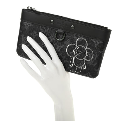 Louis Vuitton Monogram Eclipse Vivienne Pochette Apollo PM 2 of 8