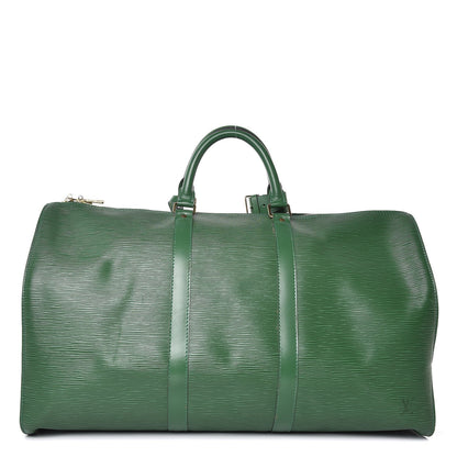 Louis Vuitton Epi Keepall 50 Borneo 1 of 11