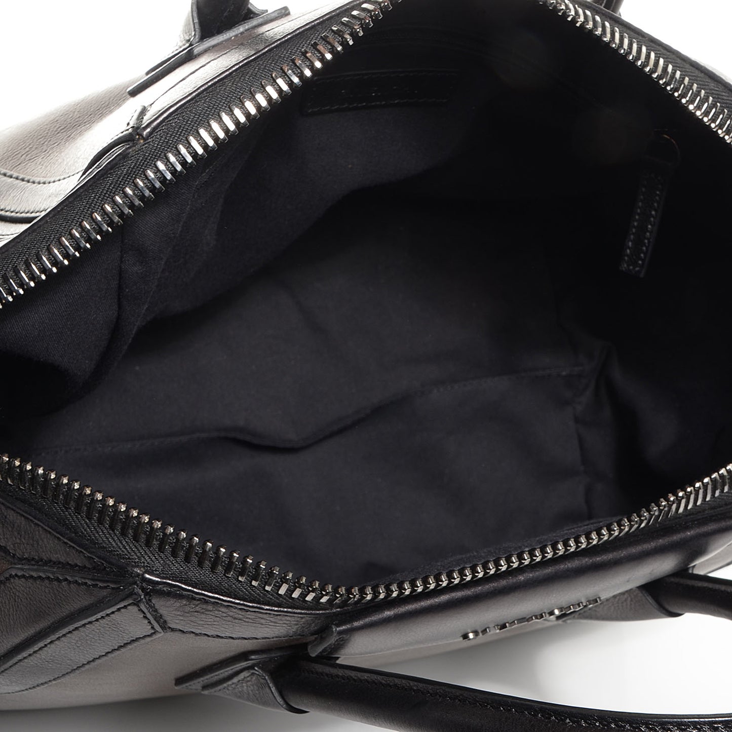 Calfskin Medium Bi-Color Antigona Brown Black