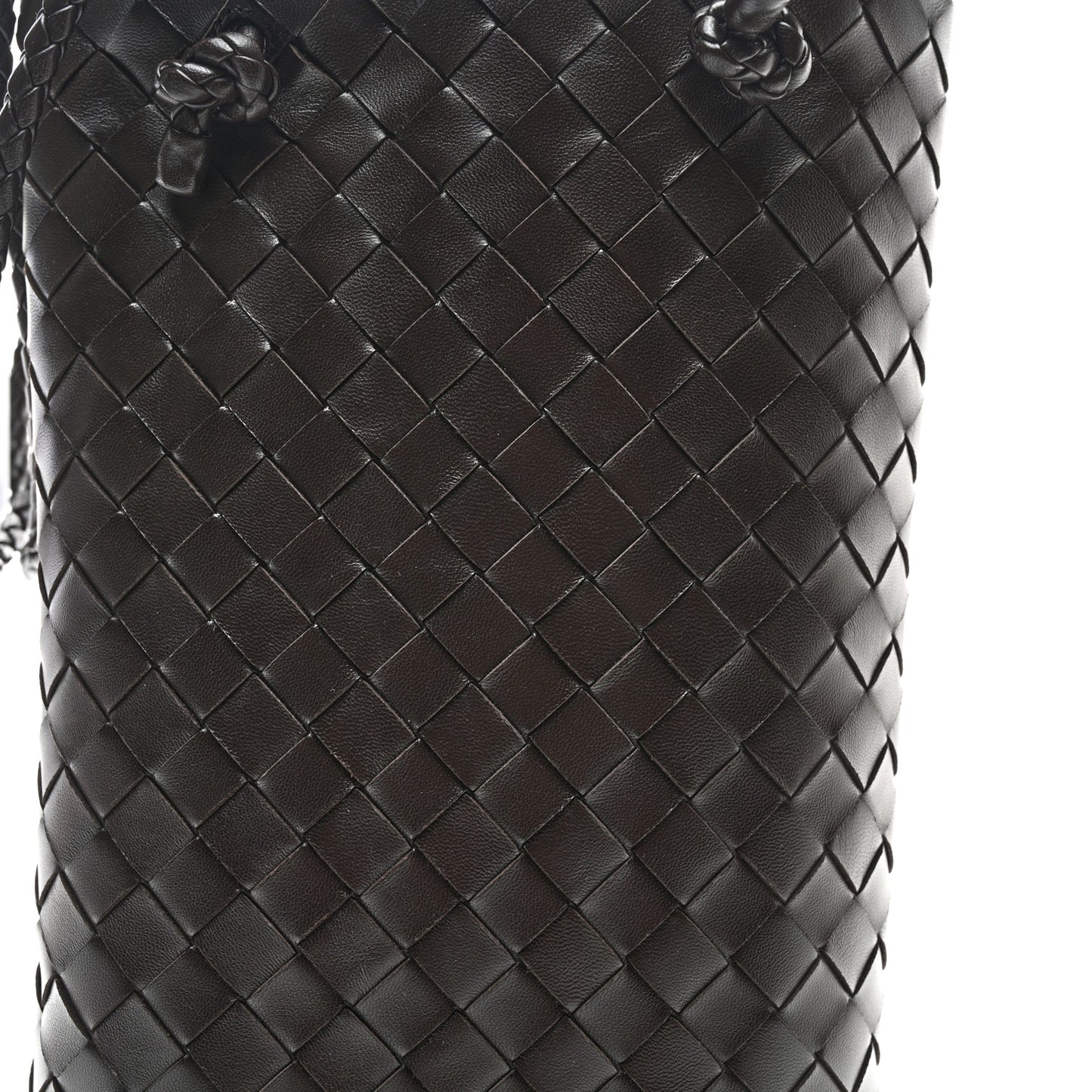 Nappa Intrecciato Mini Vertical Tote Fondant