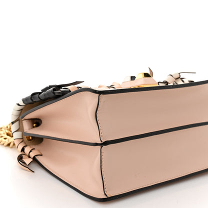 Fendi Vitello Liberty Whipstitch Bow Small Kan I Shoulder Bag Plaster Multicolor 8 of 10