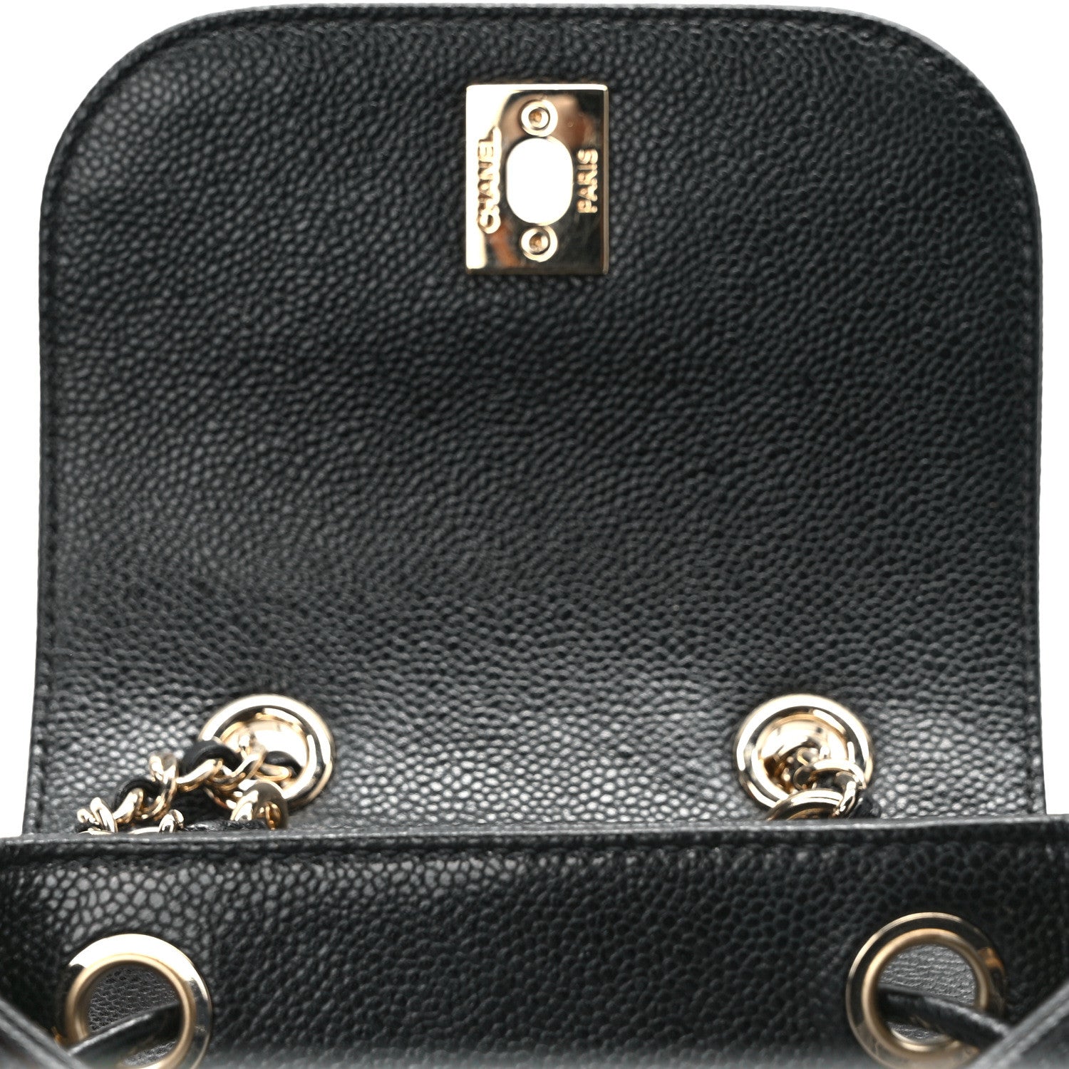 Chanel Caviar Quilted Mini Business Affinity Backpack Black 12 of 13