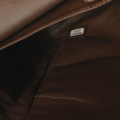 Chanel Caviar Quilted Jumbo Double Flap Brown 8 of 8