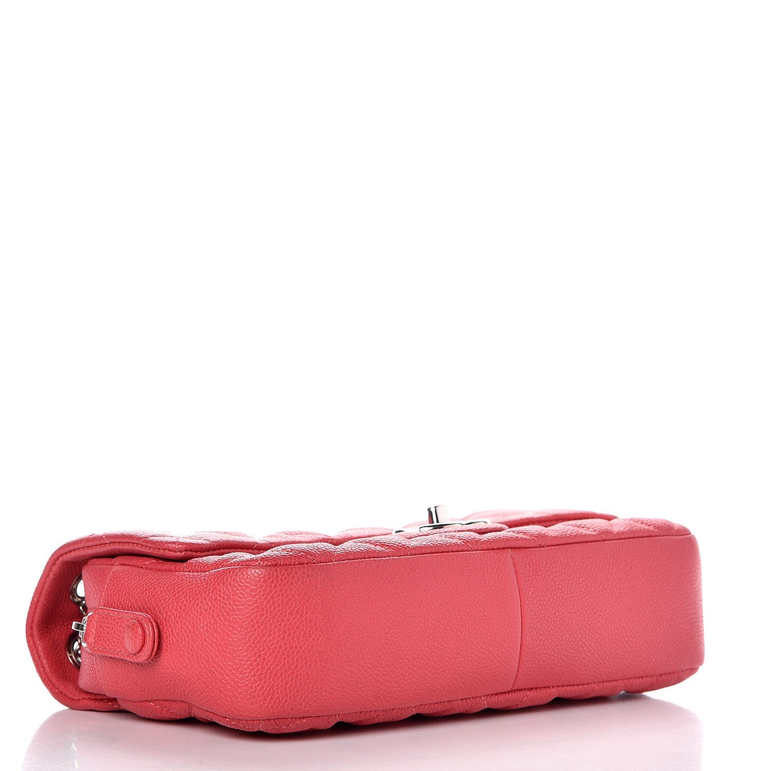 Chanel Caviar Quilted Medium Easy Flap Coral 5 of 11