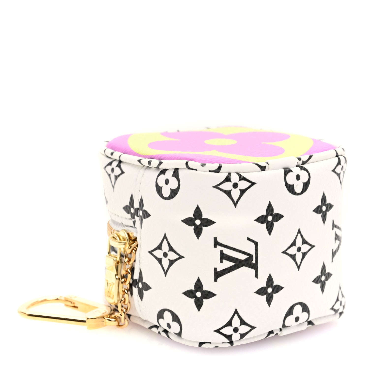 Louis Vuitton Monogram Giant Cube Coin Purse Pink 4 of 6