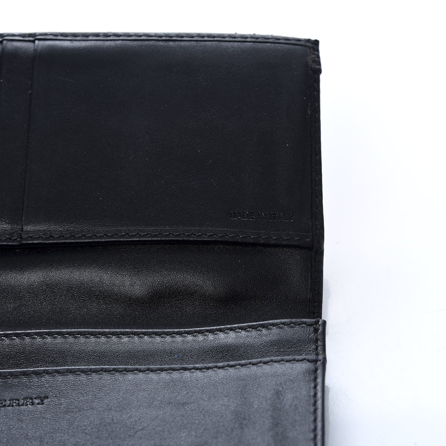 Burberry Haymarket Check Continental Wallet Chocolate 6 of 8
