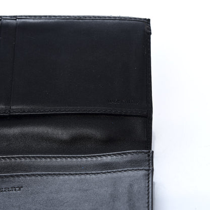 Burberry Haymarket Check Continental Wallet Chocolate 6 of 8
