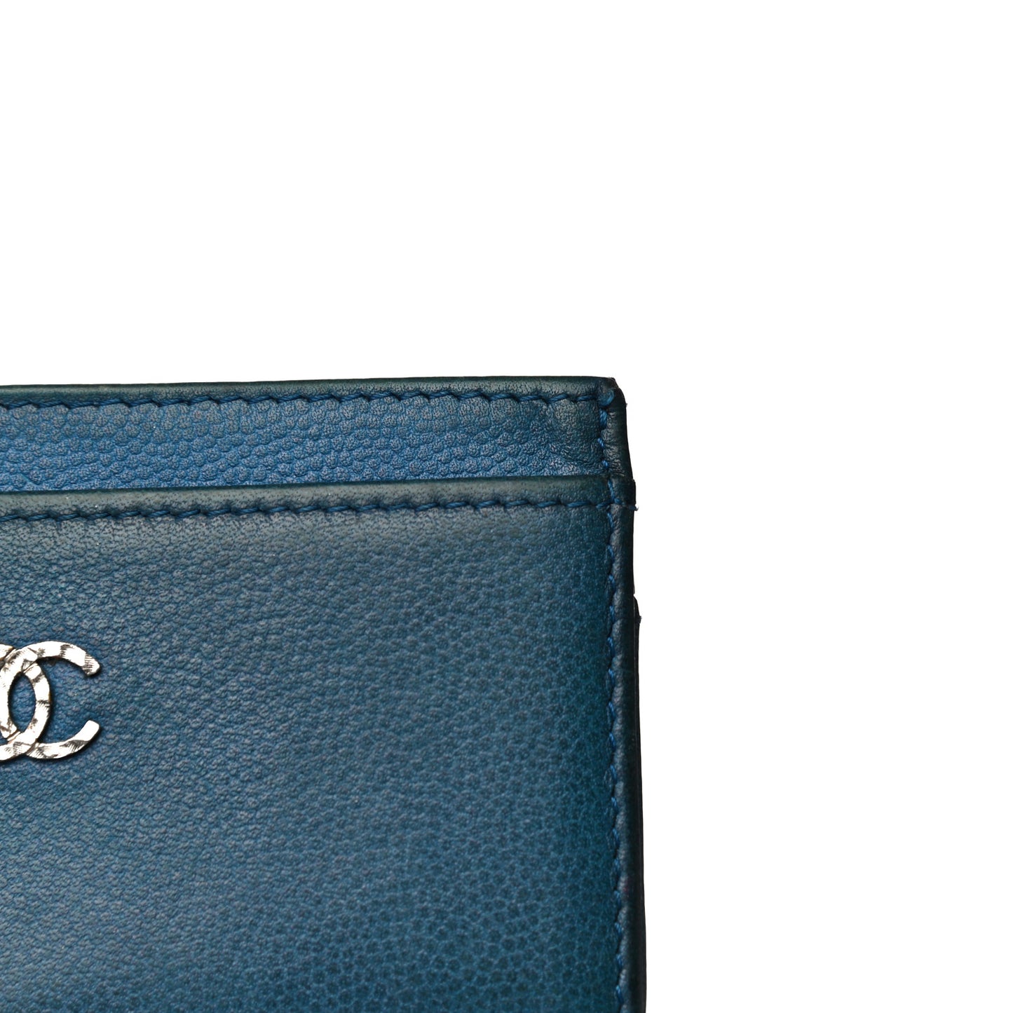 Caviar Card Holder Blue