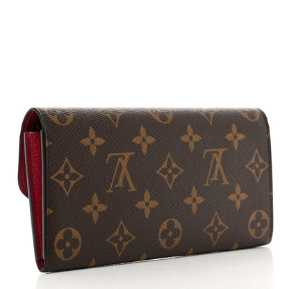Louis Vuitton Monogram Emilie Wallet Fuchsia 3 of 7