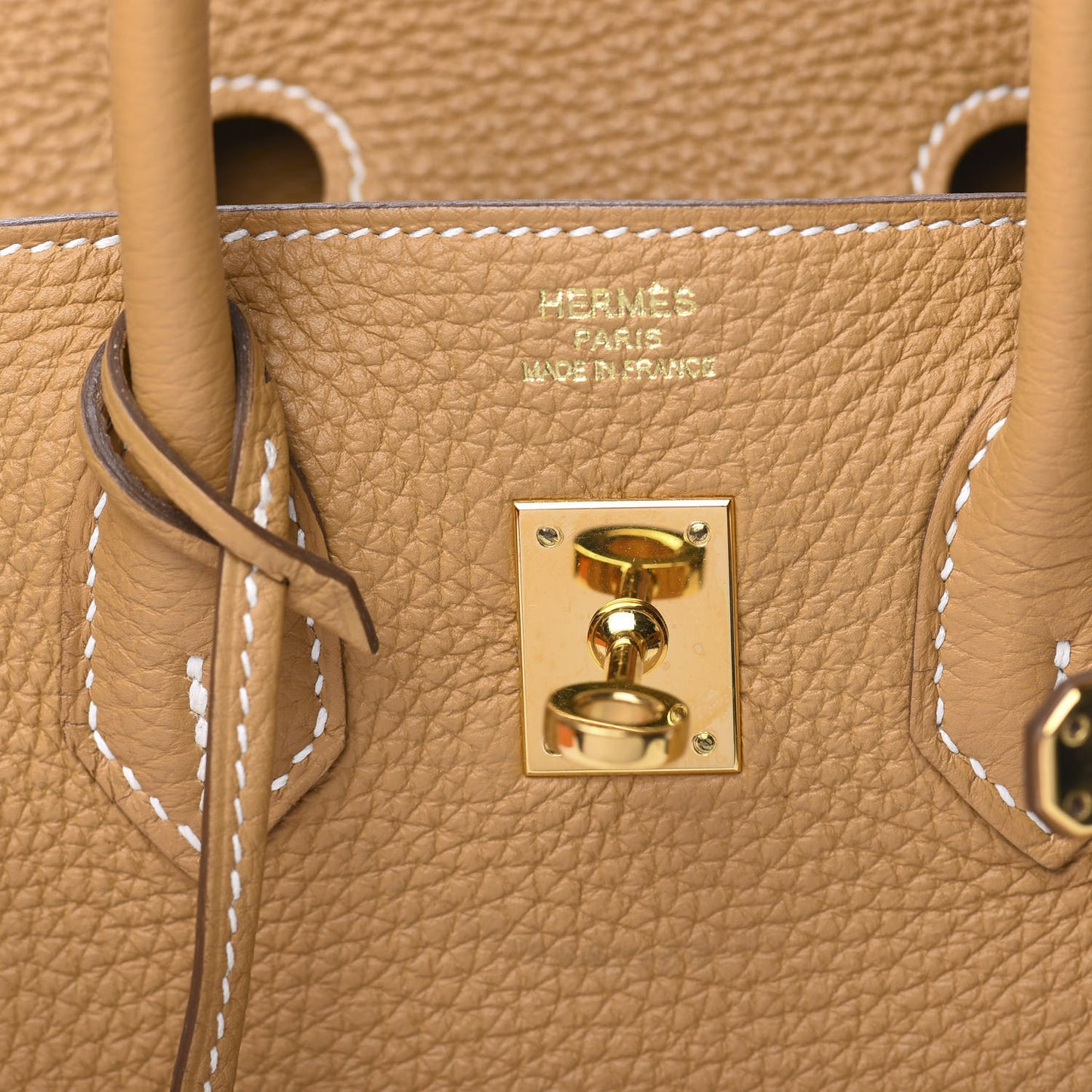 Togo Birkin 25 Natural Sable