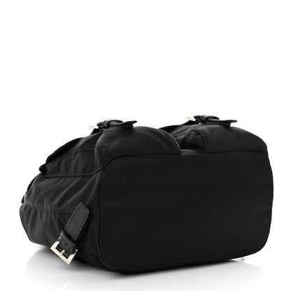 Prada Tessuto Nylon Saffiano Small Backpack Black 4 of 14