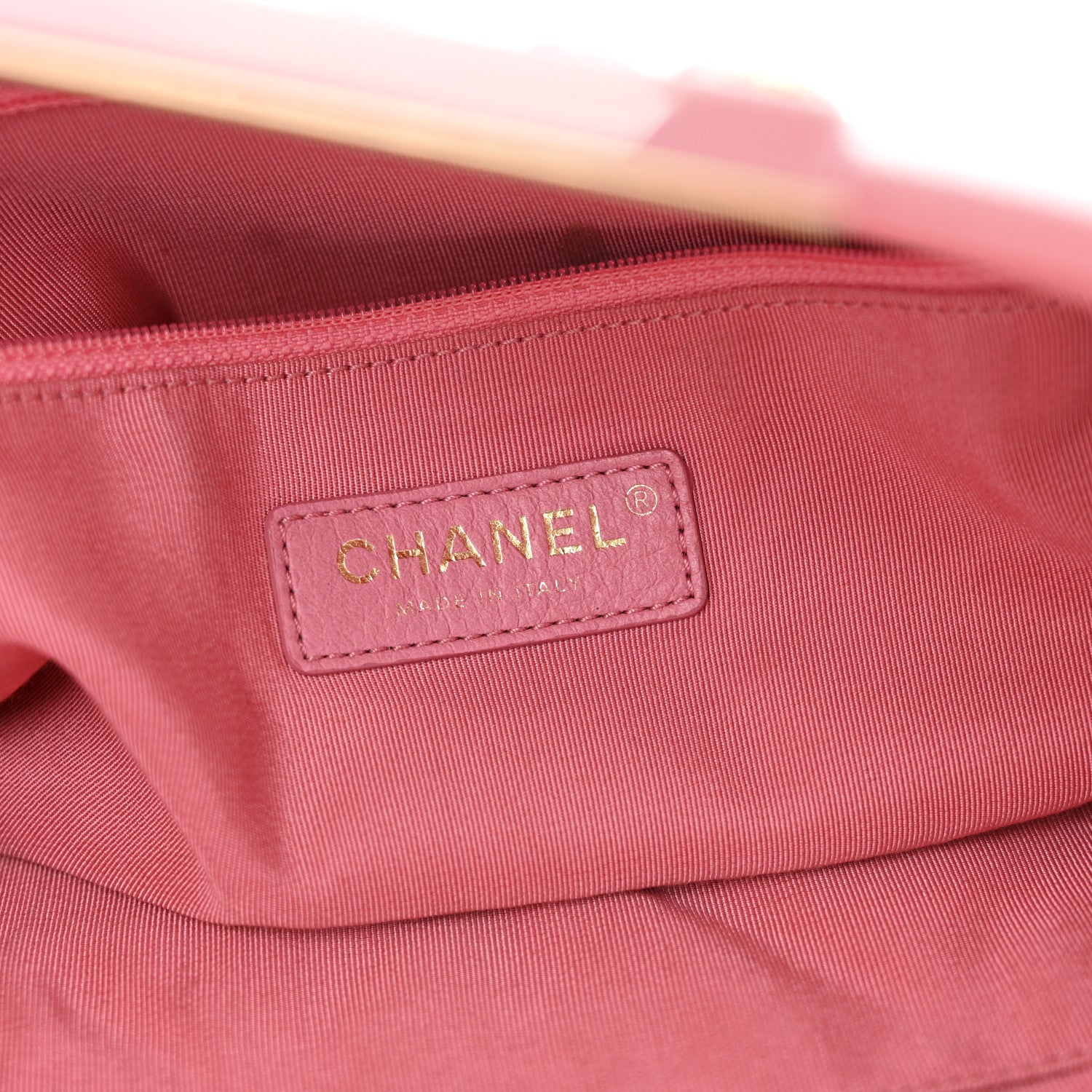 Chanel Caviar Quilted A Real Catch Clutch Pink 6 of 13