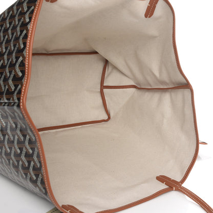 Goyard Goyardine Saint Louis GM Black Gold 5 of 7