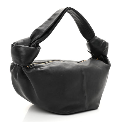 Bottega Veneta Calfskin Mini Double Knot Bag Black 3 of 8