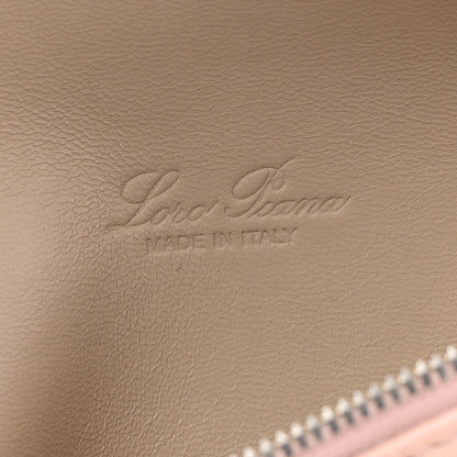 Loro Piana Grained Calfskin L19 Extra Pocket Pouch Candoglia Marble 6 of 9