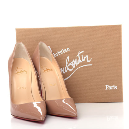 Christian Louboutin Patent So Kate 120 Pumps 38 Nude 10 of 10