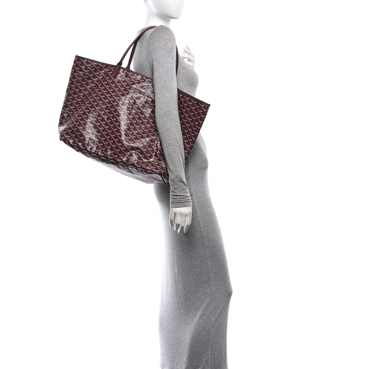 Goyard Goyardine Saint Louis GM Bordeaux 2 of 11