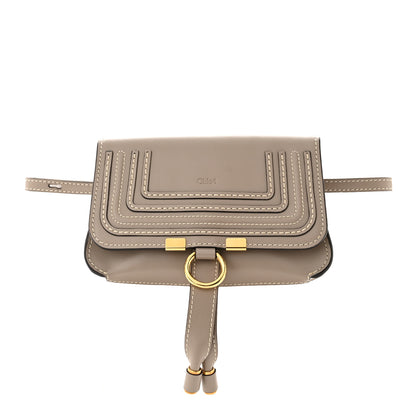 Chloe Calfskin Marcie Convertible Belt Bag Cashmere Grey 1 of 10