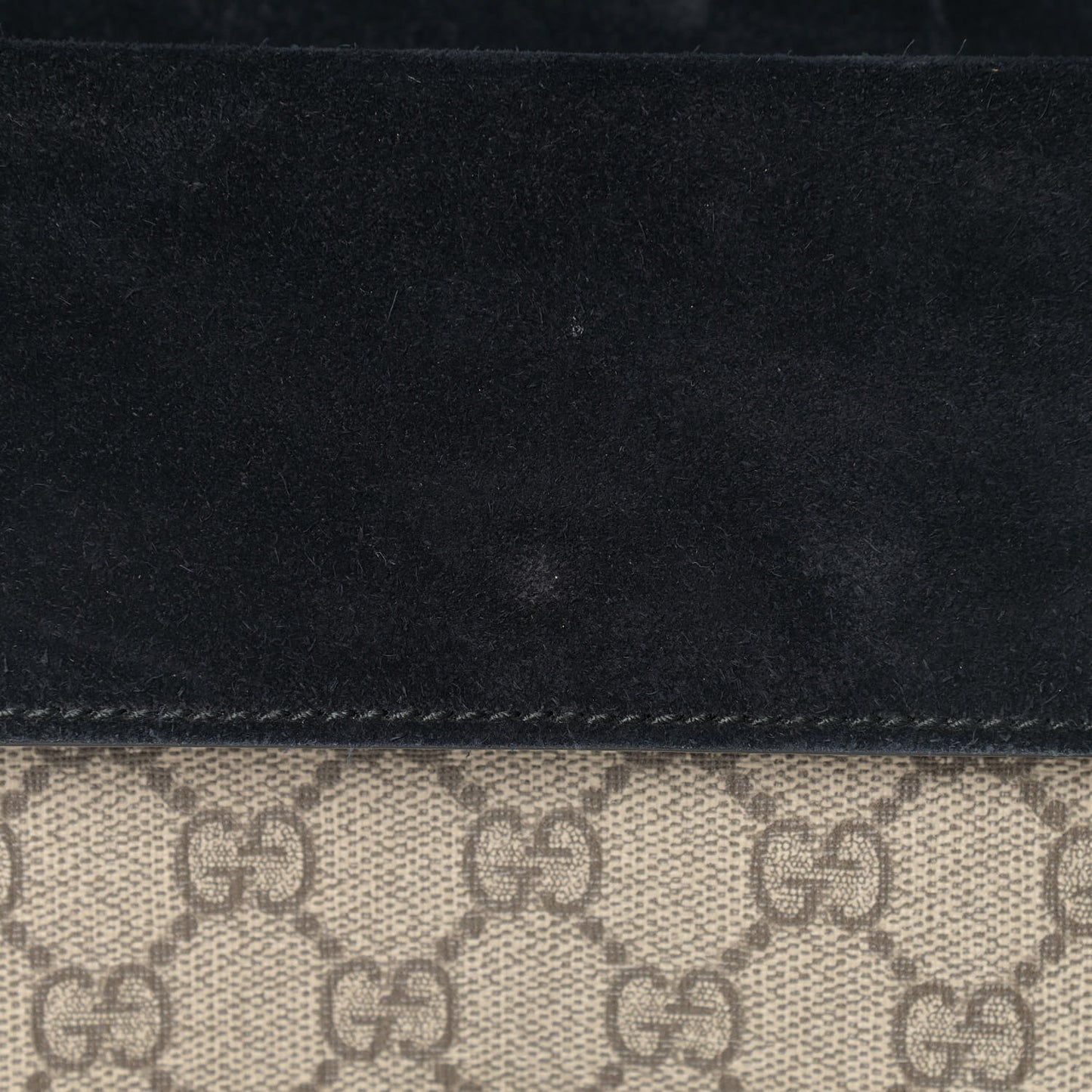 GG Supreme Monogram Mini Dionysus Shoulder Bag Black