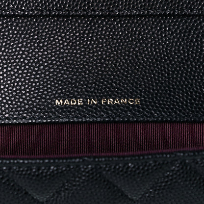 Chanel Caviar Quilted Glasses Case With Chain Black 7 of 8